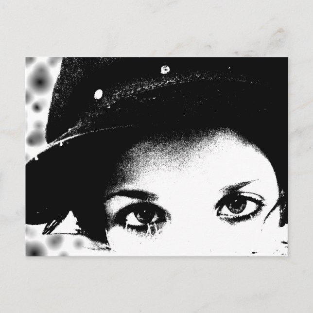 Cartão Postal Todos os Olhos em Você (Frente)