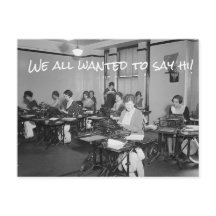 Todos Queríamos Dizer Oi!Cartão Postal