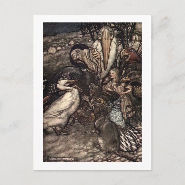 Cartão Postal Todos se aglomeraram (Frente)