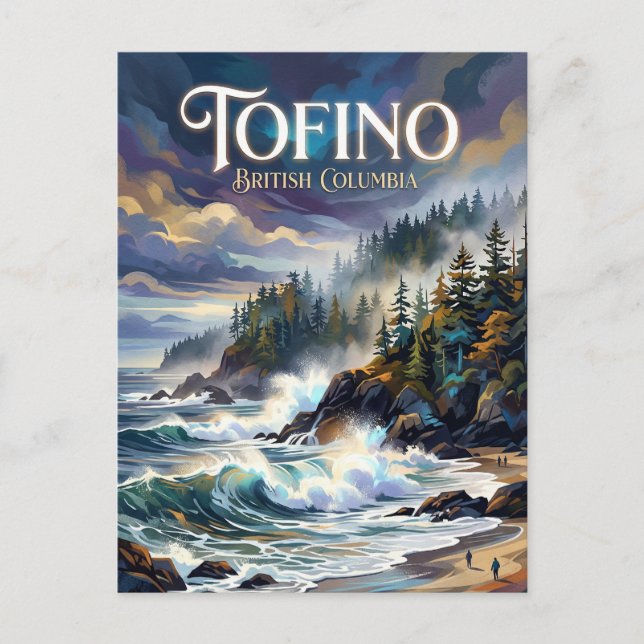 Cartão Postal Tofino Canadá (Frente)