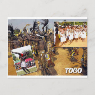 Cartão Postal Togo Menor