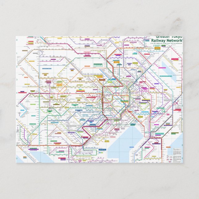 Cartão Postal Tokyo (Frente)