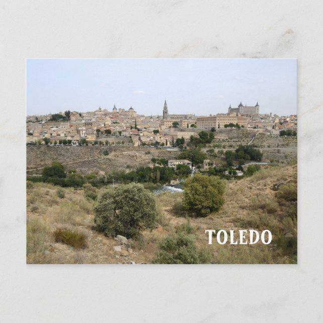 Cartão Postal Toledo, Espanha (Frente)