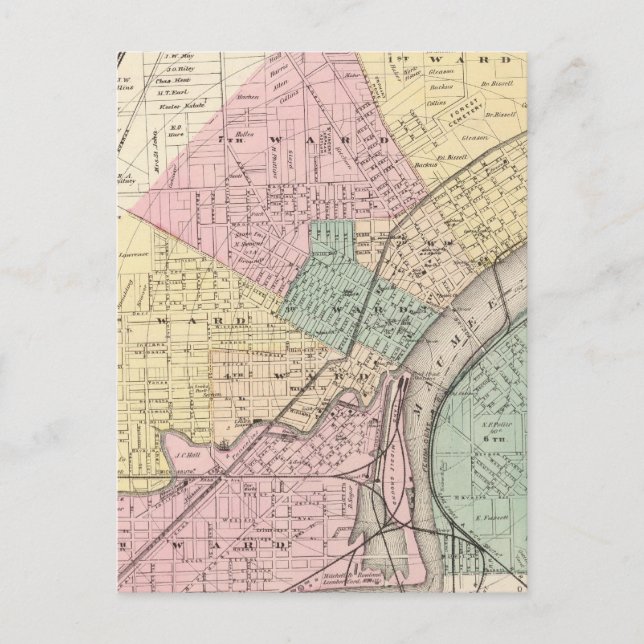 Cartão Postal Toledo, Ohio 2 (Frente)