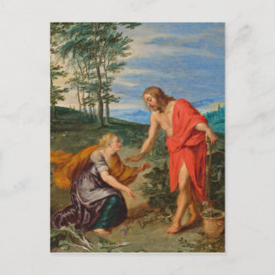 Cartão Postal Toli Me Tangere Jesus e Mary Magdalene"