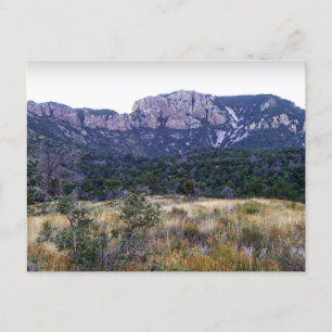 Cartão Postal Toll Mountain, Big Bend National Park, Texas