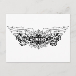 Cartão Postal Tolstoy ~ Leo Novelist / Escritor