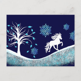 Cartão Postal Tölter im Schnee