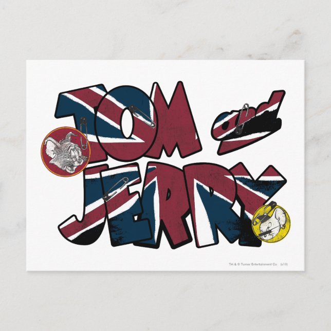 Cartão Postal Tom and Jerry UK Overload 2 (Frente)