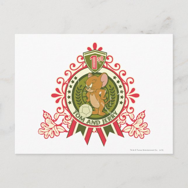 Cartão Postal Tom e Jerry 1rua Place 3 (Frente)