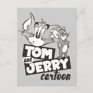 Cartão Postal Tom E Jerry | Cartoon Tom E Jerry