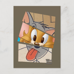 Cartão Postal Tom E Jerry Tom E Jerry Mashup