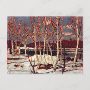 Cartão Postal Tom Thomson - Abril em Algonquin