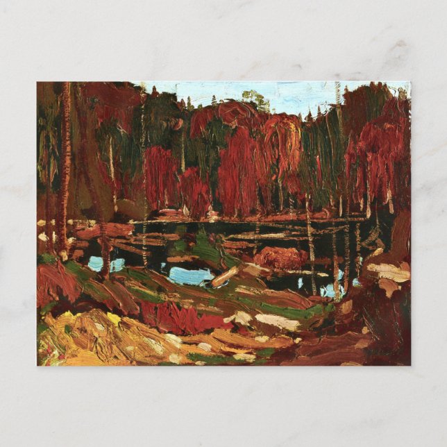 Cartão Postal Tom Thomson - Backwater (Frente)