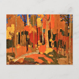 Cartão Postal Tom Thomson - Cor do outono