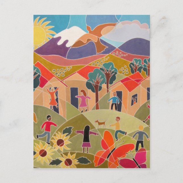 Cartão Postal Toma uma vila (Frente)