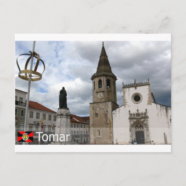 Cartão Postal Tomar, Portugal (Frente)