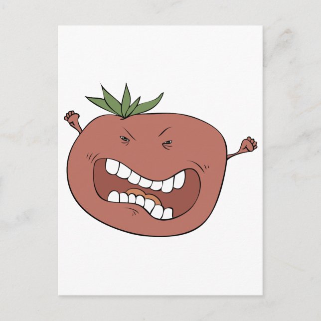 Cartão Postal Tomate puro (Frente)