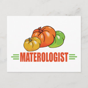 Cartão Postal Tomates engraçados