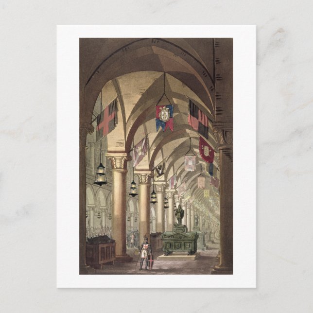 Cartão Postal Tombos dos Cavaleiros Templários, c.1820-39 (aquat (Frente)