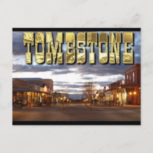 Cartão postal Tombstone AZ