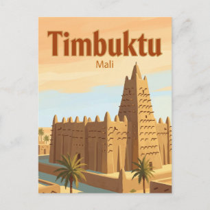 Cartão Postal Tombuctu Mali
