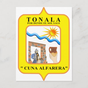 Cartão Postal Tonala, México