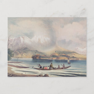 Cartão Postal Tongariro Volcano, Nova Zelândia