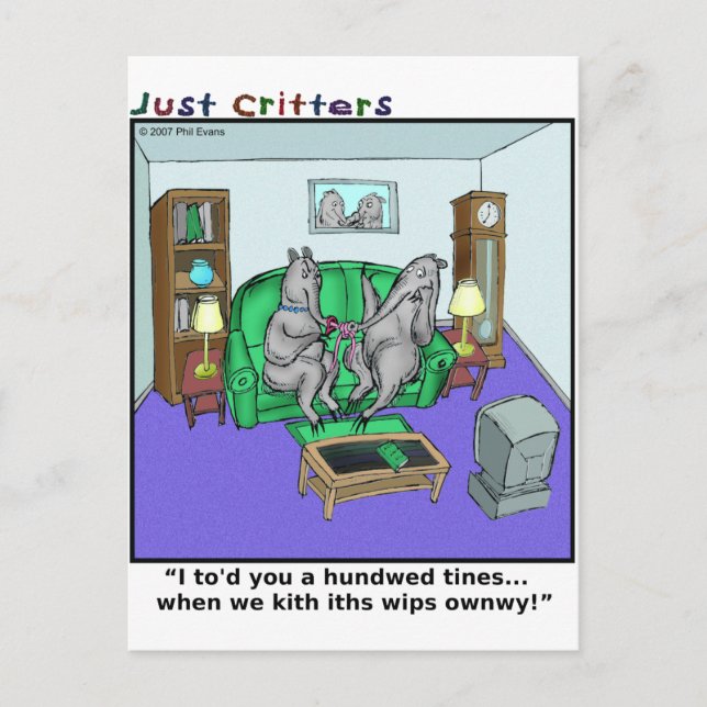 Cartão Postal Tongue-Ligado (Frente)