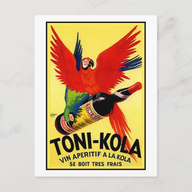 Cartão Postal Toni-Kola (Frente)