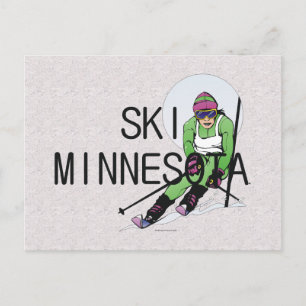 Cartão Postal TOP Ski Minnesota