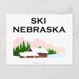 Cartão Postal TOP Ski Nebraska