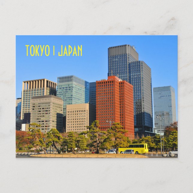 Cartão Postal Tóquio, Japão (Frente)