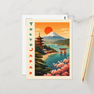 Cartão Postal Tóquio Japão