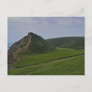 Cartão Postal Tor Torridge Devon da rua Catherine