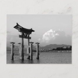 Cartão Postal Torii Gate em Miyajima