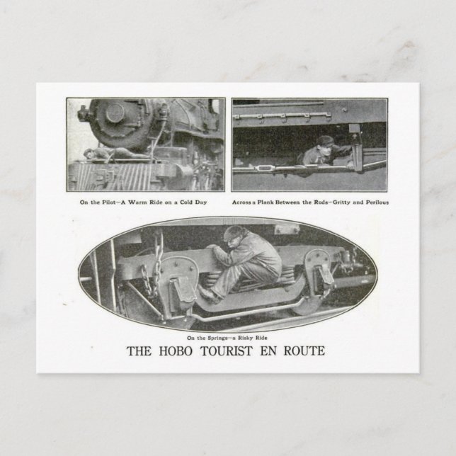 Cartão Postal Torista Hobo (Frente)