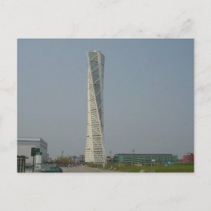 Cartão Postal Tornando o edifício Torso - Suecia de Malmö