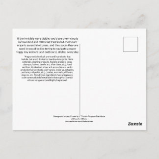 Cartão Postal Tornando o Invisível Visível