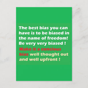 Cartão Postal Torne a liberdade grande novamente