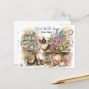 Cartão Postal Torne a recuperação de alguém mais alegre com este