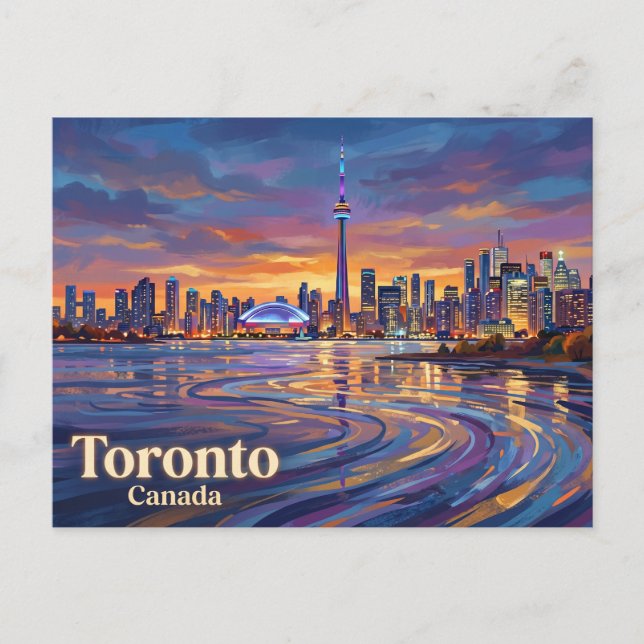 Cartão Postal Toronto Canadá (Frente)