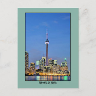 Cartão Postal Toronto, Canadá - Foto da Torre CN