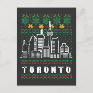 Cartão Postal Toronto Canada Ugly Christmas