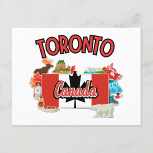 Cartão Postal Toronto Canada vintage