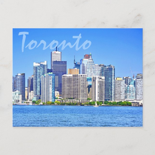Cartão Postal Toronto, Ontário, Canadá (Frente)
