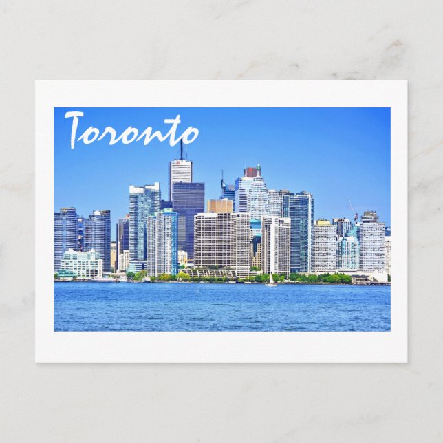 Cartão Postal Toronto, Ontário, Canadá (Frente)