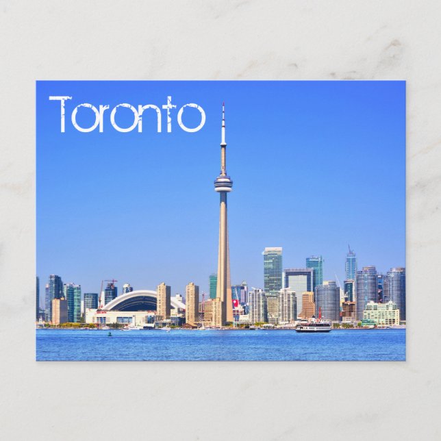 Cartão Postal Toronto, Ontário, Canadá (Frente)