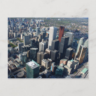 Cartão Postal Toronto, Ontário, Canadá, linha do horizonte de co