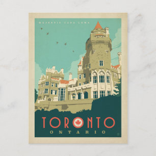 Cartão Postal Toronto, Ontário - casa majestosa LOMA